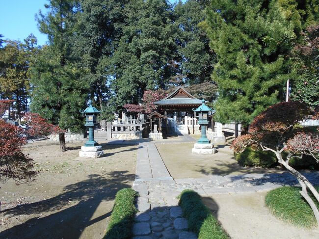 武蔵深谷 初代関東管領上杉憲顕六男憲英が新田氏の鎌倉侵入阻止すべく築城した庁鼻和城訪問