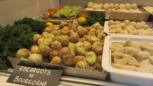 エスカルゴ！！　スペインで食べたものより大きい！