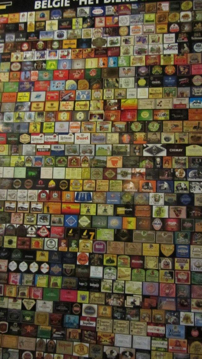 ベルギーにはこれだけのビールの種類があります！<br />Chimay, Stella Artois, Duvel　くらいしかわからない