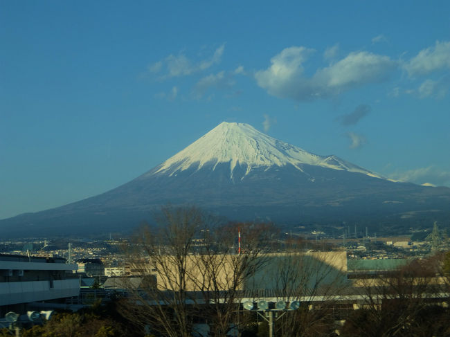 その為の自由席<br /><br />　ばっちり、<br /><br />　　窓に目を奪われ<br /><br />　　　レンズは富士山を写しきり。。
