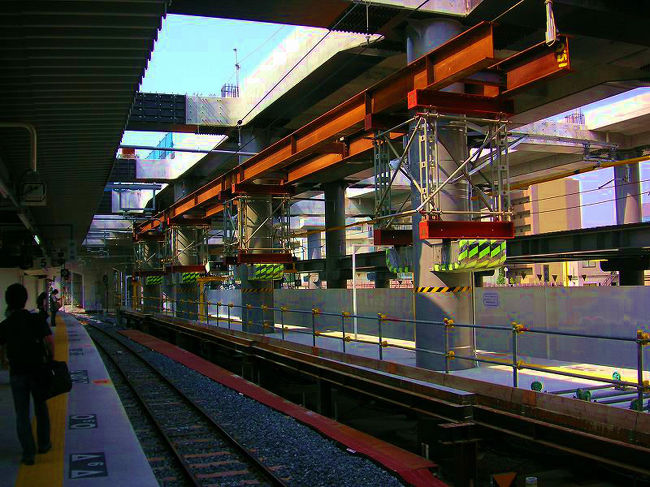 まだ　ＪＲ奈良駅が地上駅だったころ