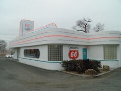 そしてルート66でおそらく最も有名なレストラン・66ダイナーを訪れた。