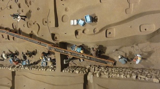 発掘調査の過程