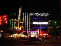 昨年オープンしたばかりのHard Rock Cafeももうお馴染み。