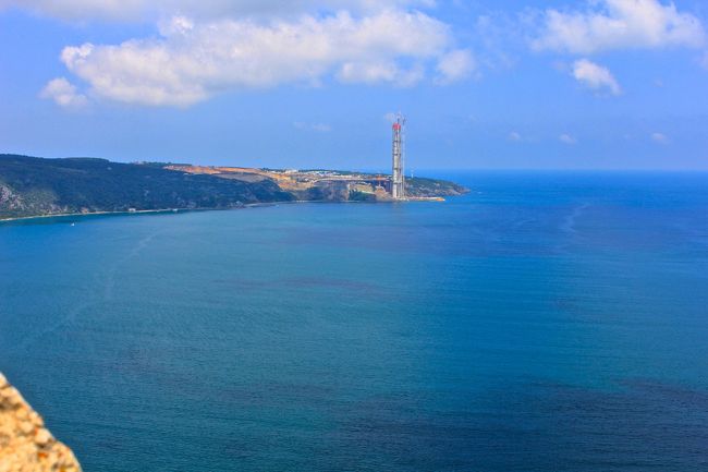 黒海に注ぐ水の色が<br />とてもきれいでした。