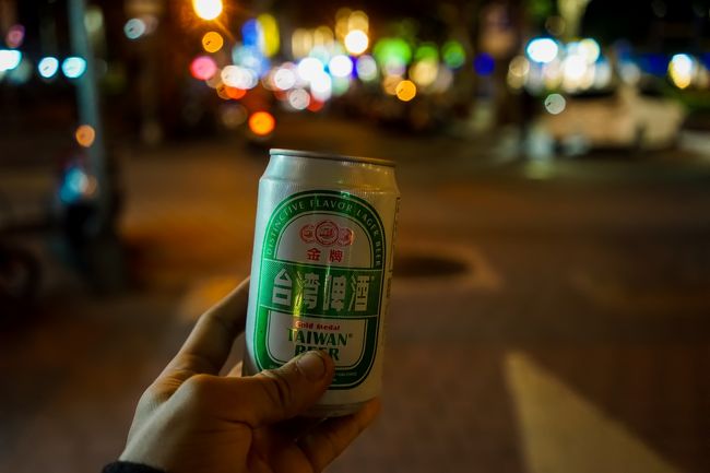 台湾ビ---アを飲みながら---(ﾟ∀ﾟ)