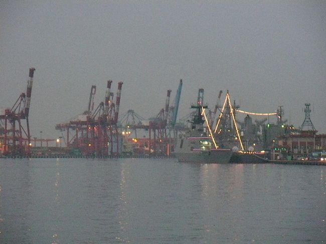 港湾のようすです。