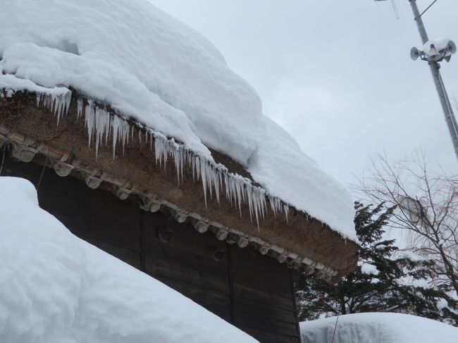 つららが切ない…。