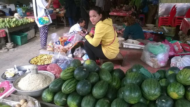 村の売り物ですがスイカが多いです｡