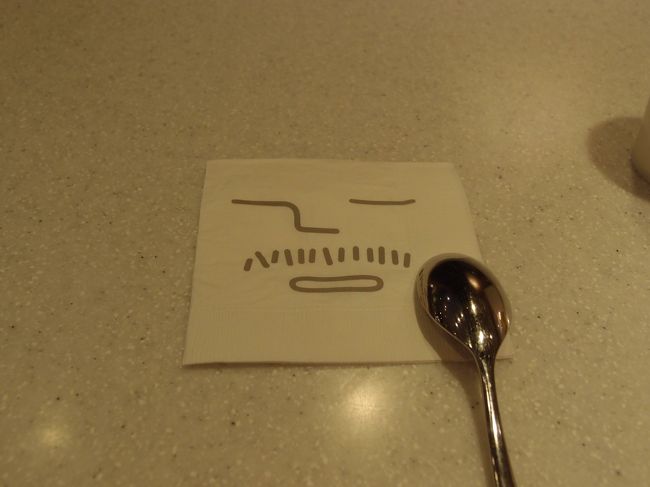 紙ナプキンもかわいい。