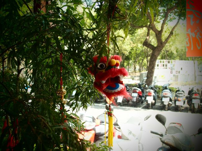 ホテルへ帰る途中で