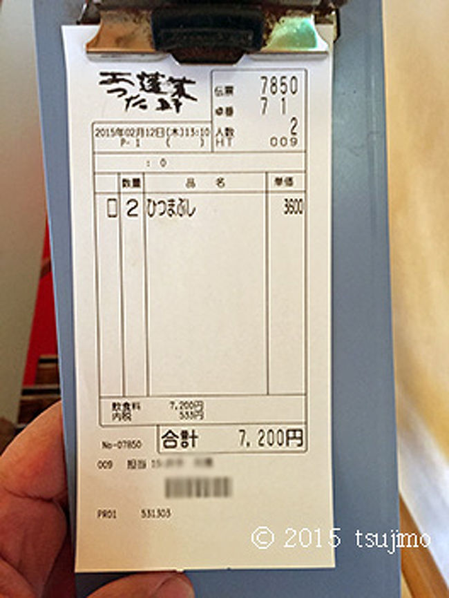 期待が大き過ぎた訳ではないが…。<br />値段の割にイマイチでした。<br />お値段が３，６００円と結構高め。<br />その割には鰻の身の厚みが無い。<br />焼き加減もフワ・パリでなく、火が通り過ぎ。<br />ここが特別美味しいという風には感じませんなぁ。<br />なぜ人気があるのか？<br />一度食べれば十分でしょねえ。<br />