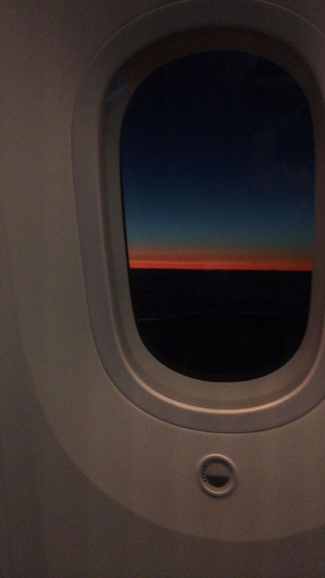 朝焼けがきれいでした。