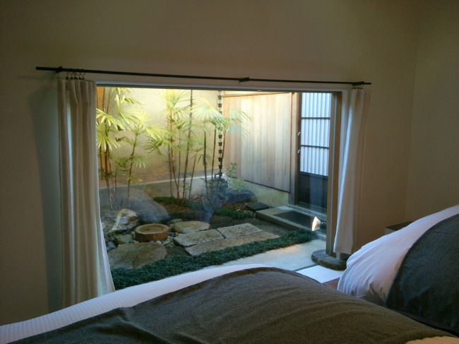 足元からは前庭が