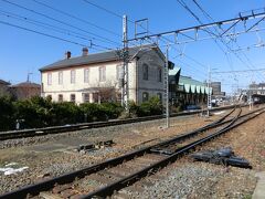 慶雲館の前には、長浜鉄道スクエアがあった。
現存する日本最古の鉄道駅者。

