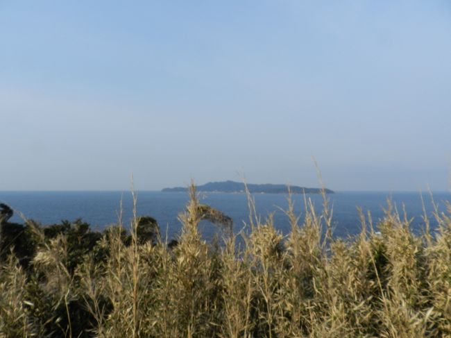 遠くに宗像大島が見られます。５・５キロ沖