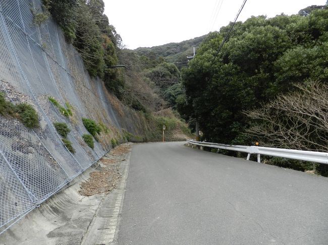 県道です。<br />南部の泊港に向かいます。