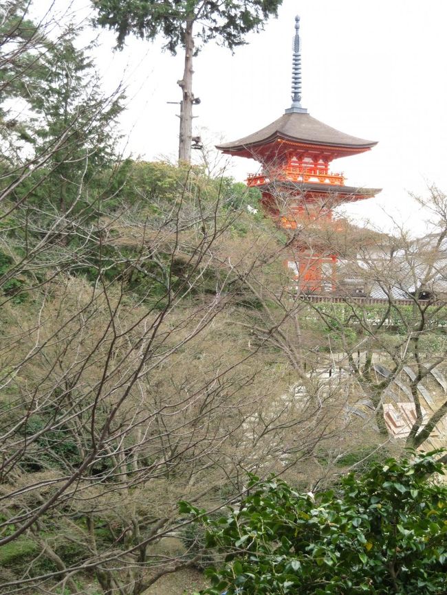 子安塔が見えます。