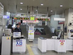 旅の始発駅は、松江駅。朝6時！