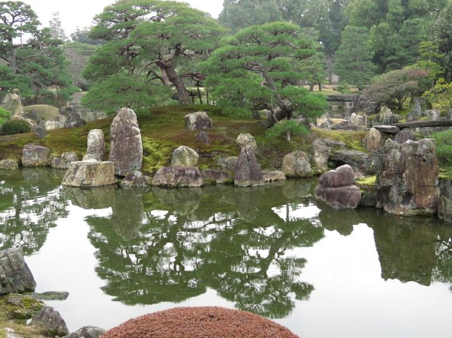 整備が行き届いた二の丸庭園。