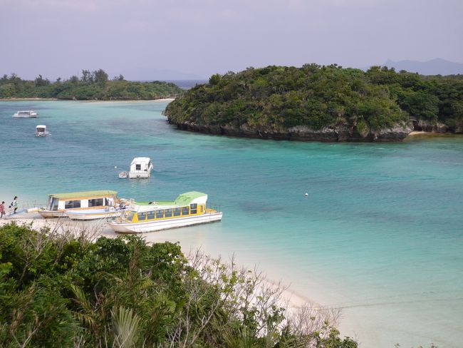 川平湾。何度来てもやっぱり綺麗。