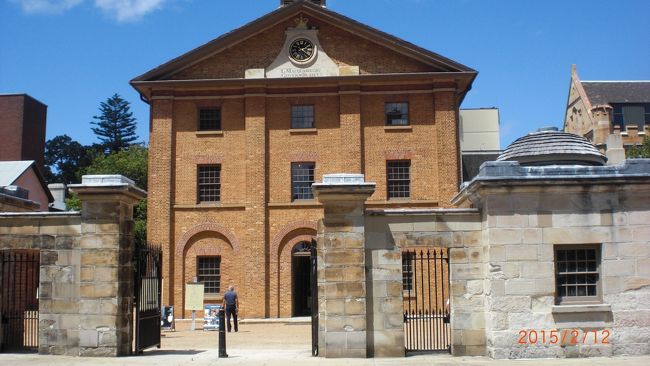 ハイドパークのすぐ近くにありました。ハイド・パーク・バラックス博物館。流刑囚を収容するために1819年に建てられ、現在は歴史を学べる博物館として公開されてます。