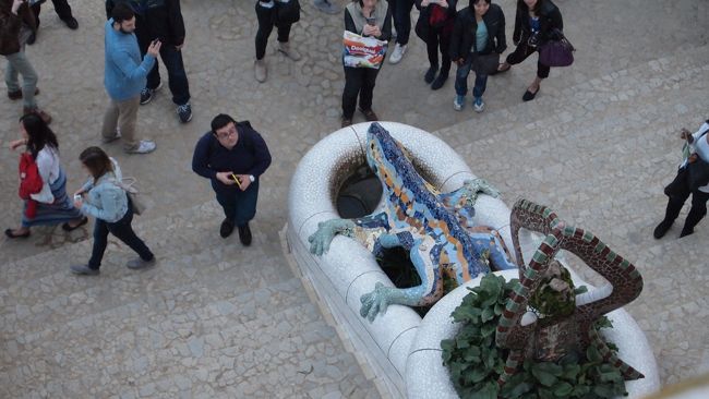 上からもパシャリ。<br />こいつのマグネットが欲しくて、<br />公園内のお土産屋さんで買いました。<br />きっと露店ならもっと安かったのでしょうが、<br />今回は時間を重視して近場で済ませました。