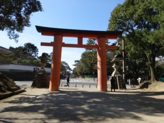 13時35分<br /><br />一の鳥居に着きました。