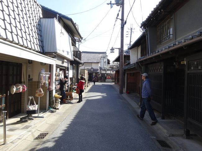 古い町家が残っています。