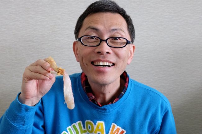 カニのお刺身です<br /><br />いただきま〜〜〜〜す