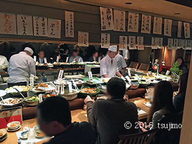 割烹？割烹スタイルをとっていますが…。 <br />おばんざい？と言う触れ込み…。 <br />どこが？居酒屋やん。 <br />作り置きした料理を電子レンジ温めたはるだけ。 <br />