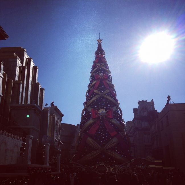 日本はお正月やけど、パーク内はまだクリスマスイベントの真っ最中。<br /><br />なんか嬉しかった！