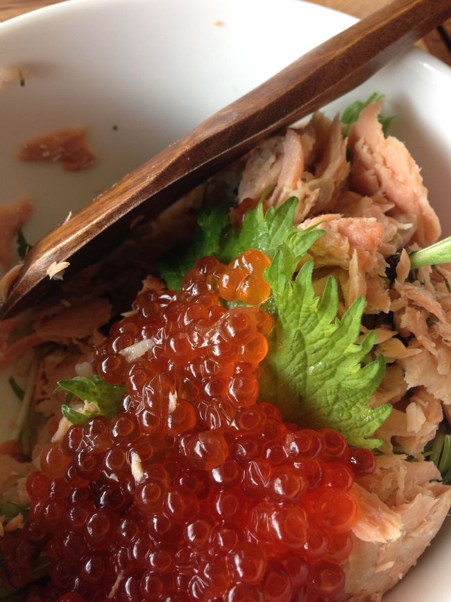 取り敢えず、お茶漬けを頂く。<br />美味しかった。