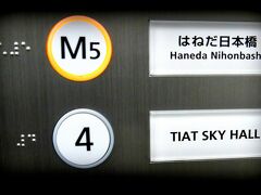 【羽田空港新国際空港ターミナルに造られた『羽田日本橋』】

昔風の出店があるフロアからエレベーターで一つ上がると橋の上に出ます。