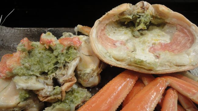 小振りな蟹でしたが、味噌もたっぷり入ってます。<br />さすが！大将の目利き！！