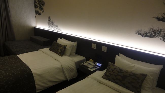 ホテルに戻って、おやすみなさい♪<br />初日終了です。