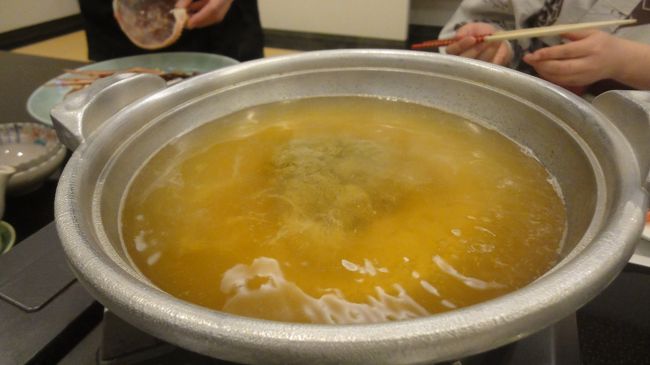 蟹みそが浮き上がってきたタイミングが食べごろとのこと。