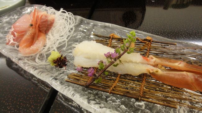 ブリ、鯛、甘えびのお刺身も