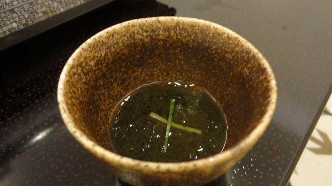 「岩もずくの酢の物」箸休めに良かったです。