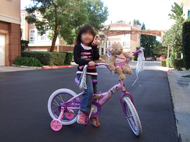アメリカの子供用自転車 ブレーキ ない