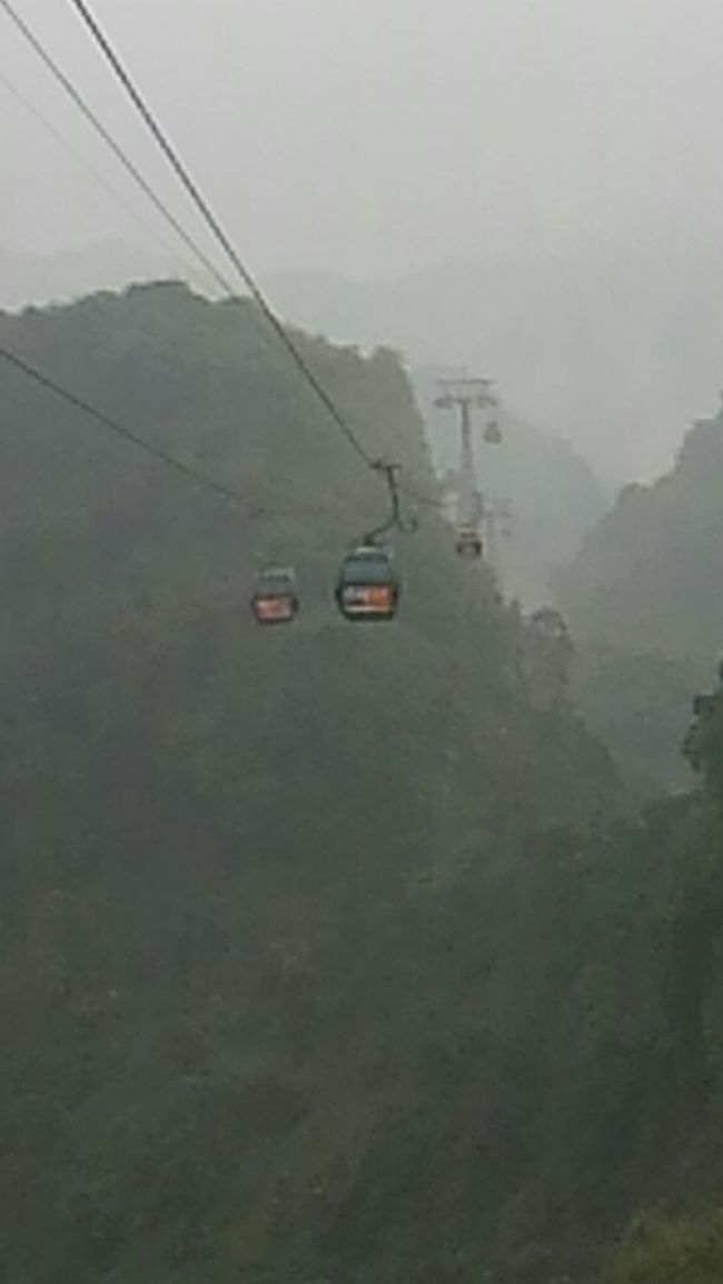 これから山を下る。