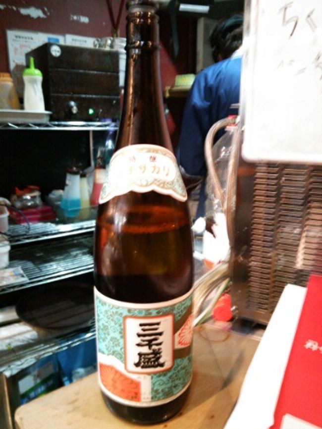 「三千盛」飲んでみました。愛知の酒かと思ったら、岐阜の蔵元さんだって。