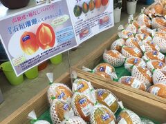 ☆ファーマーズ マーケット ゆらてぃく市場☆

飛行機の出発まで少し時間があるので寄り道です。
ネットで島バナナが帰る店と紹介されていました。

店内には石垣島で採れた野菜や果物のほか、加工食品なども販売されています。