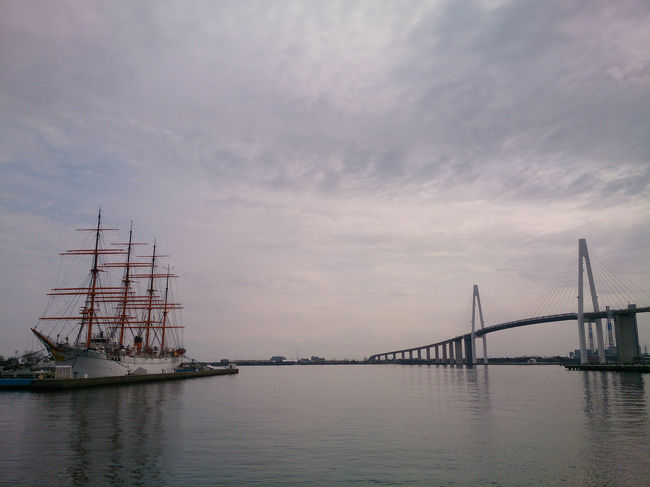 下船すると、ここからもうっすら見えた。<br /><br />これで我慢することにしようっと。<br /><br />さて、氷見へ。