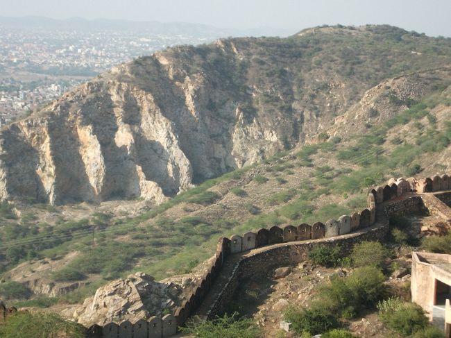 Nahargarh要塞から<br />ジャイプールの眺め