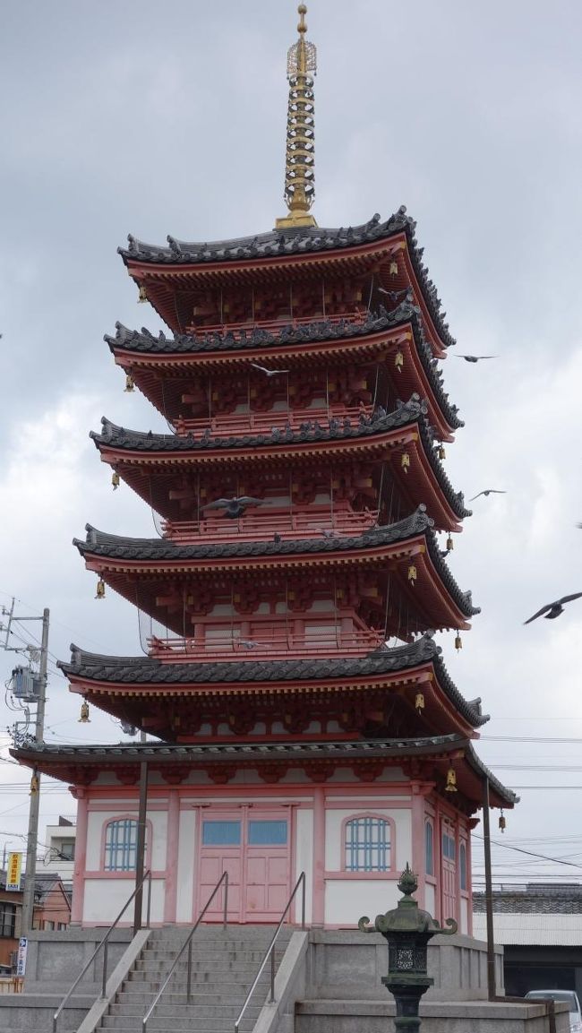 五重塔がありました。