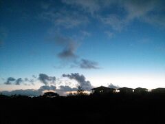 6時くらいに起きてヨガの準備
部屋からとっても素敵な景色