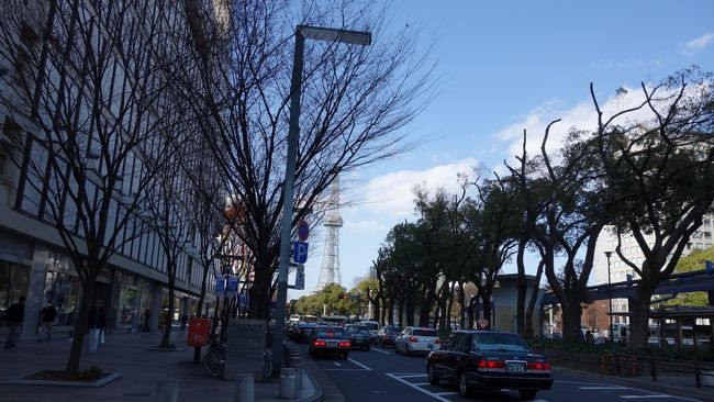 テレビ塔が見えます。