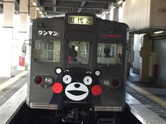 電鉄電車の藤崎宮前駅までやって来ました。