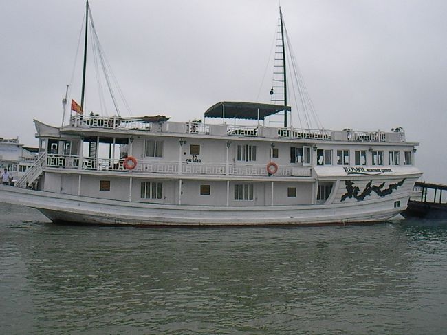 いろいろなジャンク船がありました。